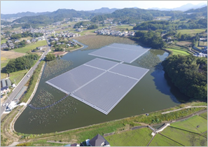 水上太陽光発電所